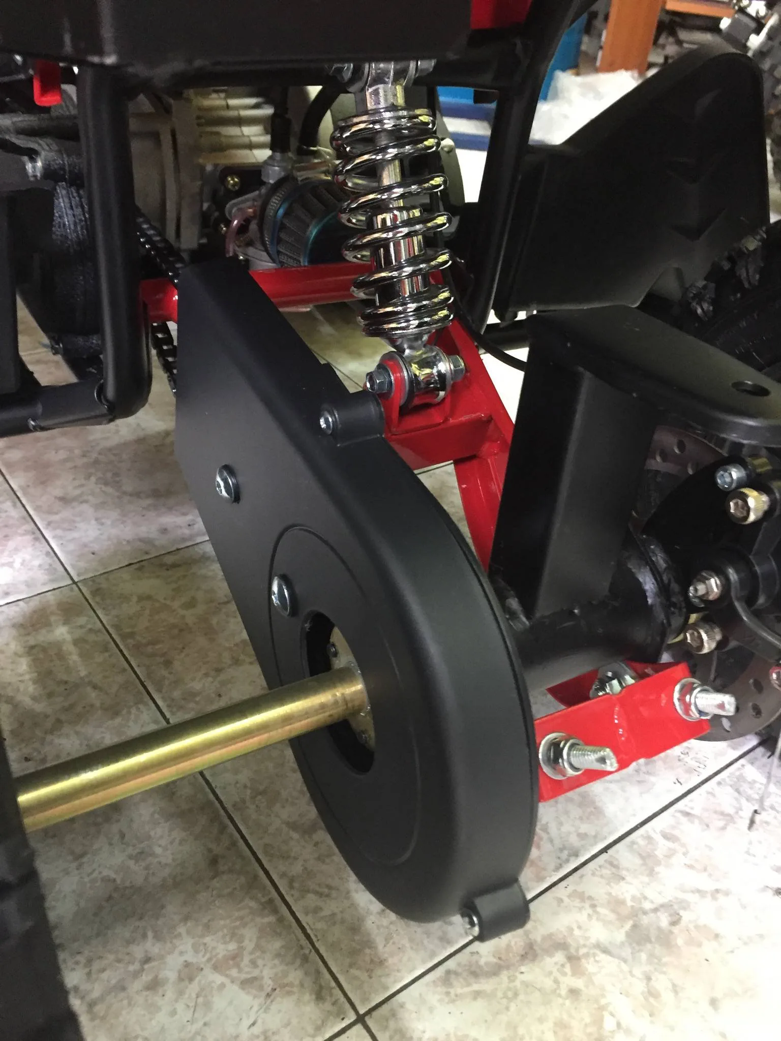Mini quad Ranegade 50cc 2T ruota 6″, foto 4