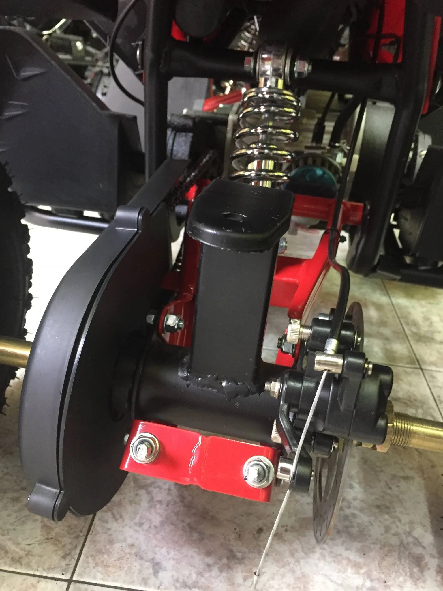 Mini quad Ranegade 50cc 2T ruota 6″, foto 5