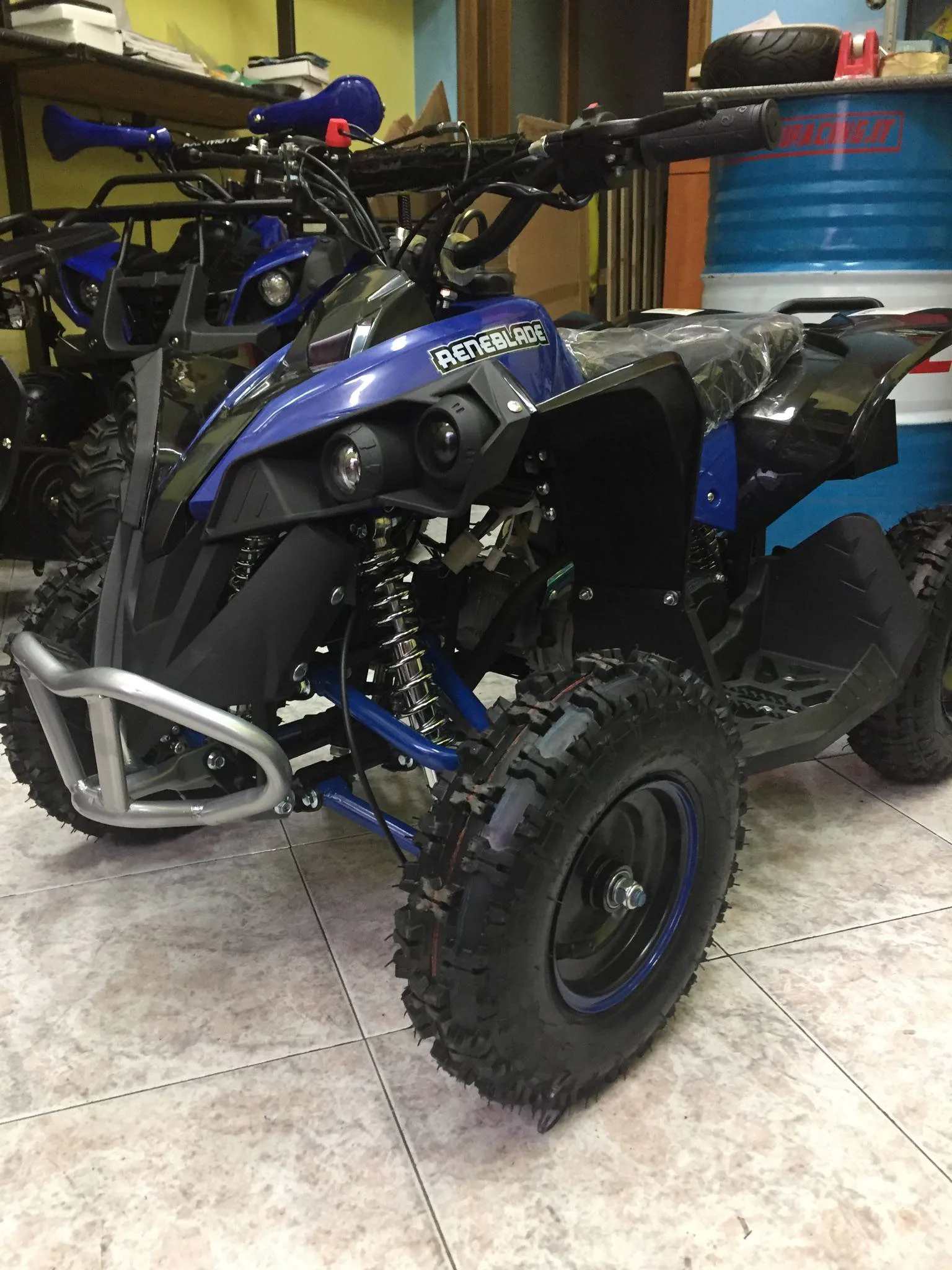 Mini quad Ranegade 50cc 2T ruota 6″, foto 7