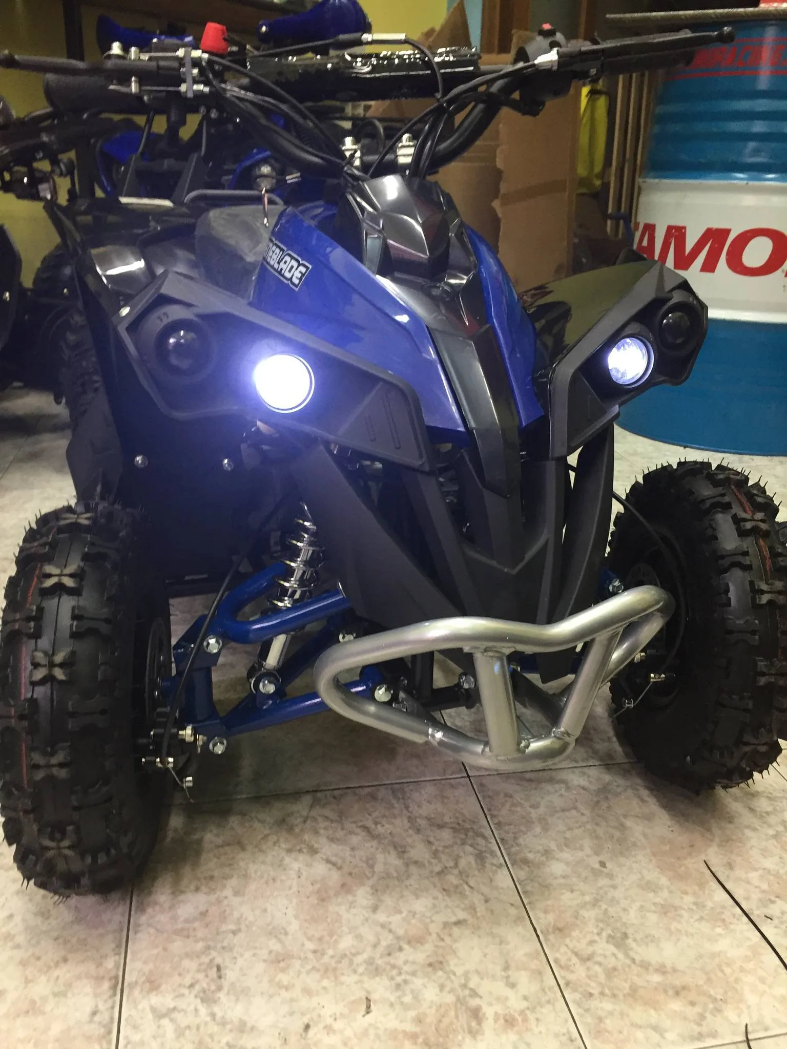 Mini quad Ranegade 50cc 2T ruota 6″, foto 9