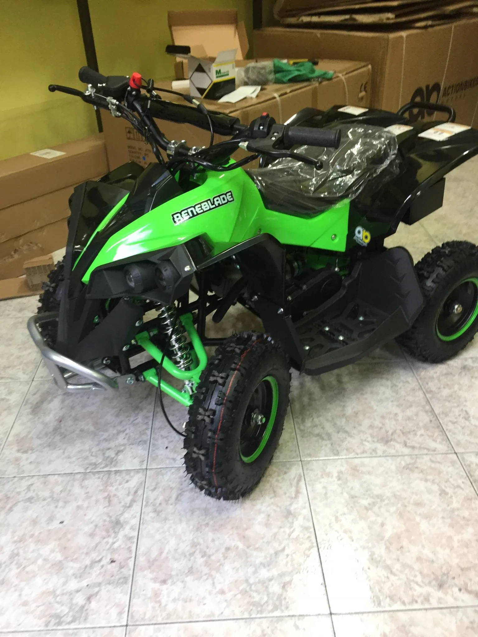 Mini quad Ranegade 50cc 2T ruota 6″, foto 15