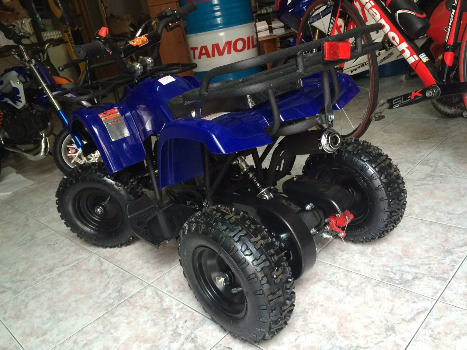 Mini quad Hummer 50cc 2T ruota 6″, foto 2