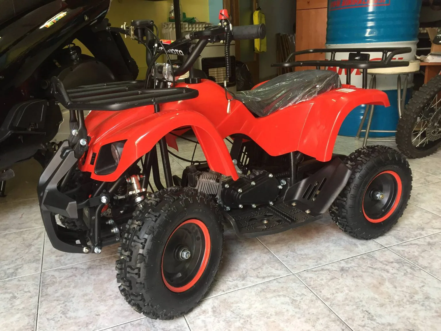 Mini quad Hummer 50cc 2T ruota 6″, foto 7