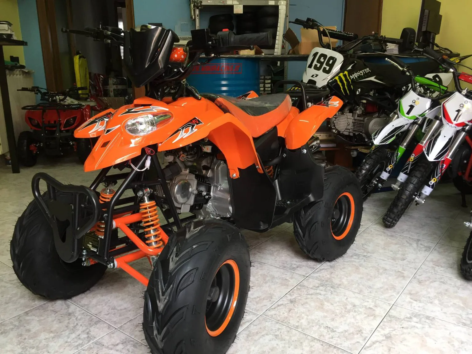 Pedana poggia piedi destra x quad replica Polaris, foto 2