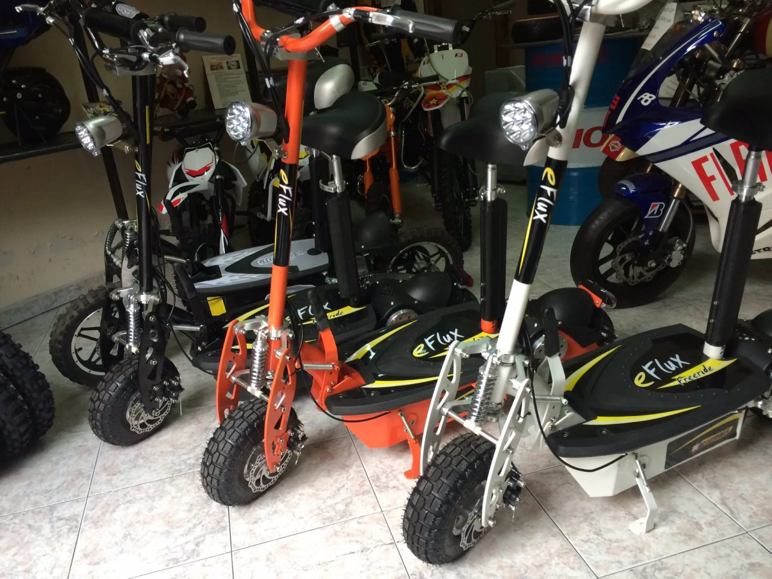 Monopattino uber o e-flux elettrico 1000w 36v, foto 10