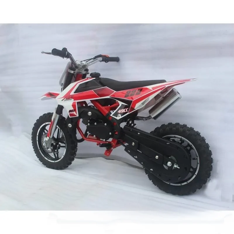 Mini cross Falco 50cc 2T ruota 10″ Easy start, carburatore 15/15, riduttore, foto 10