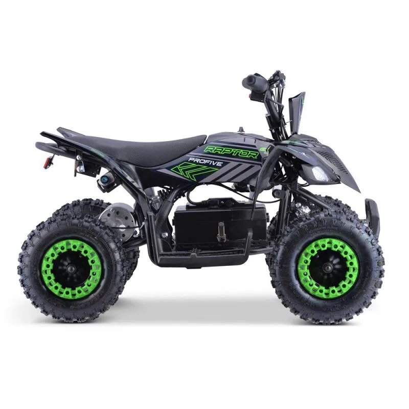 Miniquad elettrico Profive Raptor 1000 w, ruota 6″, foto 4