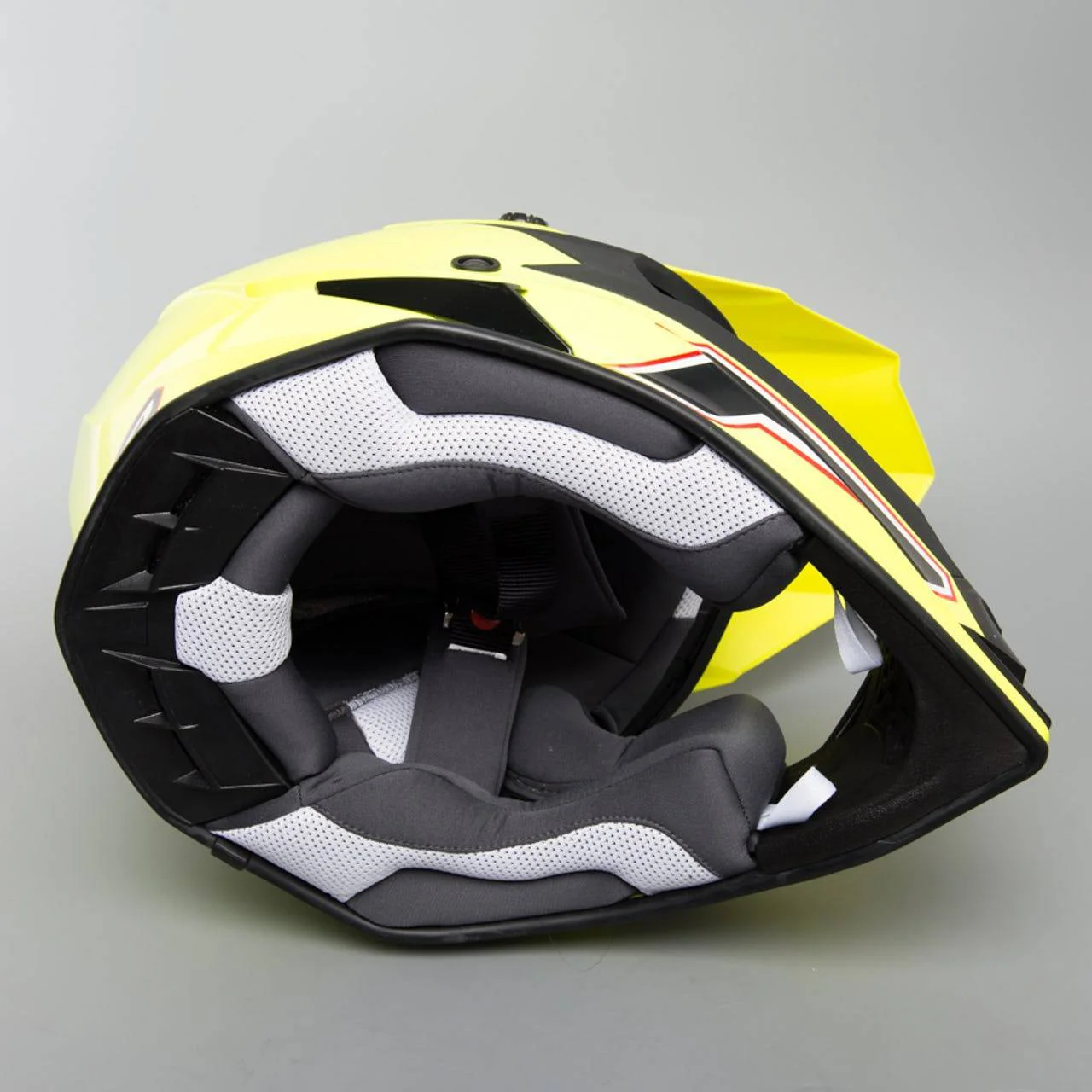 Casco progrip 3191 cross enduro yell fluo, foto 4