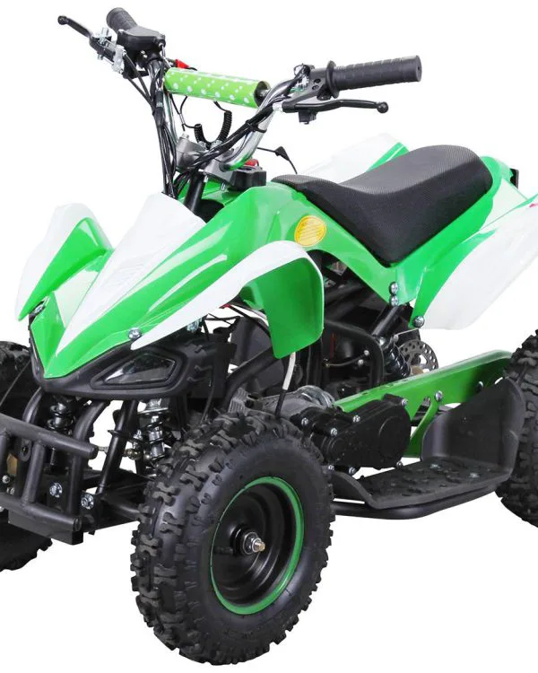 Mini quad Predator 50cc 2T ruota 6″ avviamento elettrico luci telecomando