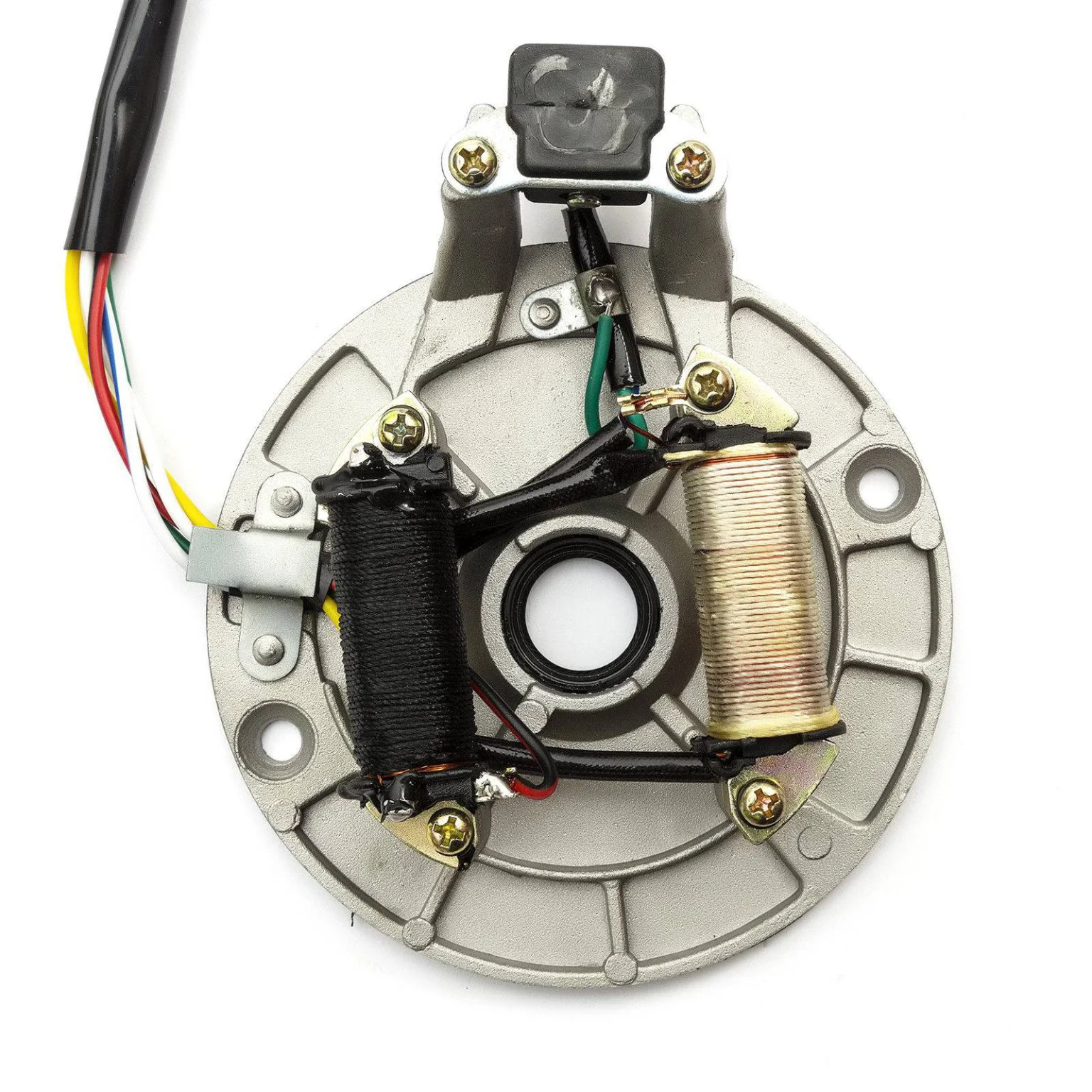 Statore magnete 2 bobine per pit bike con motori YX, foto 3