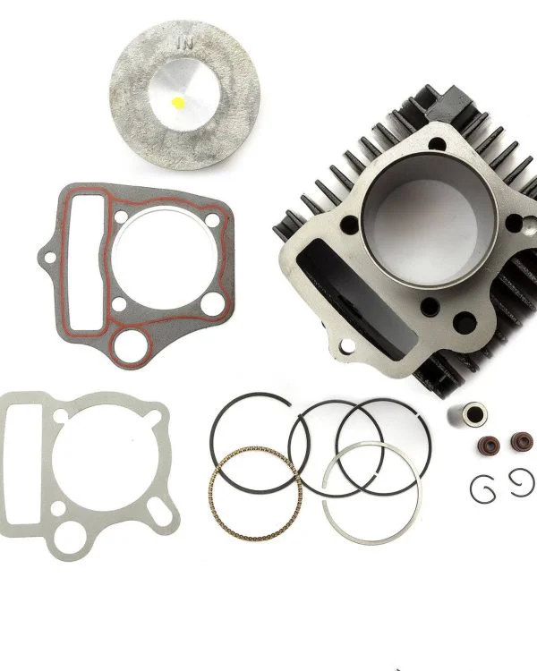 Gruppo termico cilindro pistone da 54mm per motori 4T 110cc 125cc