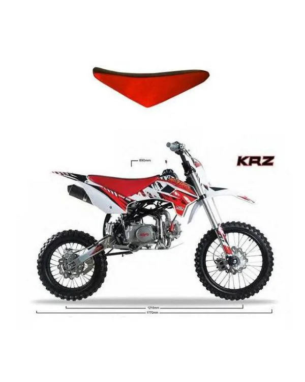 Sella pit bike plastiche Kayo krz