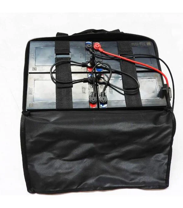 Pacco di 4 batterie x 48V completo di sacca