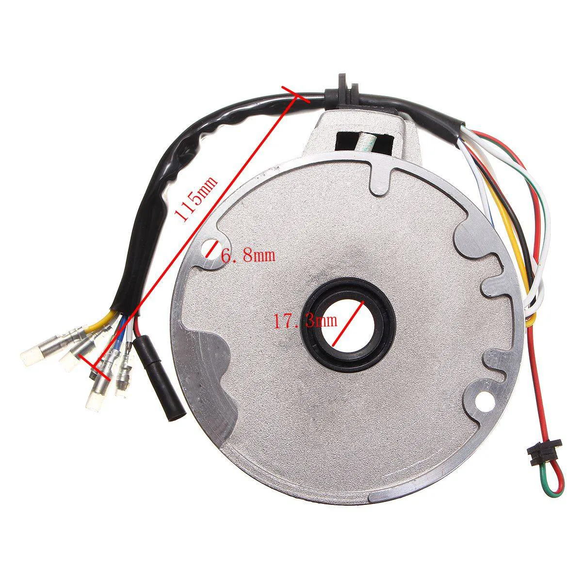 Statore magnete 2 bobine per pit bike o quad 6 fili, foto 2