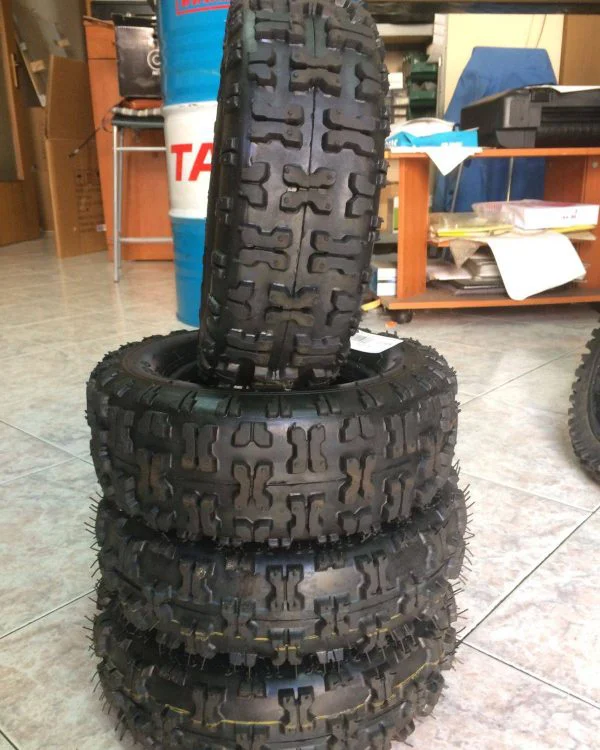 Treno completo 4.10-6+13x5.00-6 tassellata