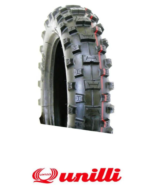Gomma pneumatico cross UNILLI 80/100-12 modello 7303