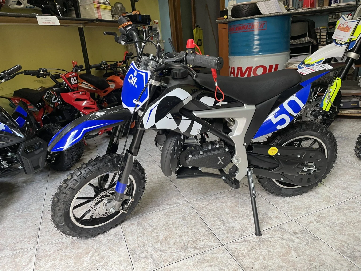 Mini cross OFFMX 50cc ruote 10″10″ Freeride, foto 4