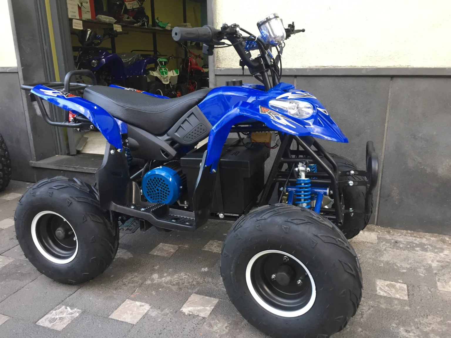 Mini quad elettrico replica Polaris 1000W 48V ruota 7″, foto 7