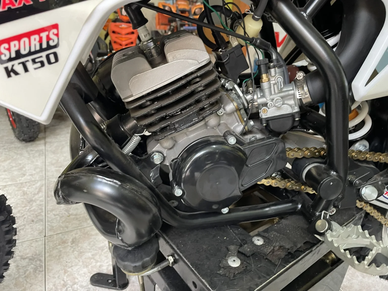 Mini cross Kayo KT50 50cc 2T ruote 14″12″, foto 6