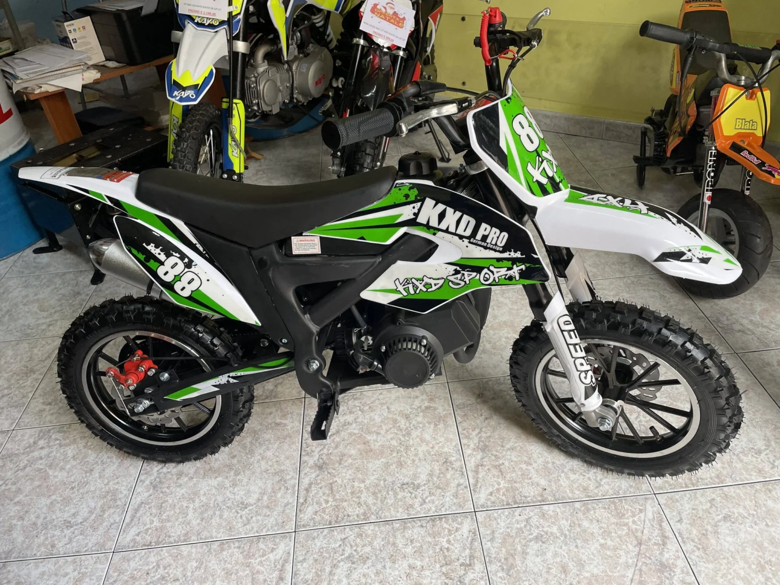 Mini cross 50cc ruote 10″10″, foto 5