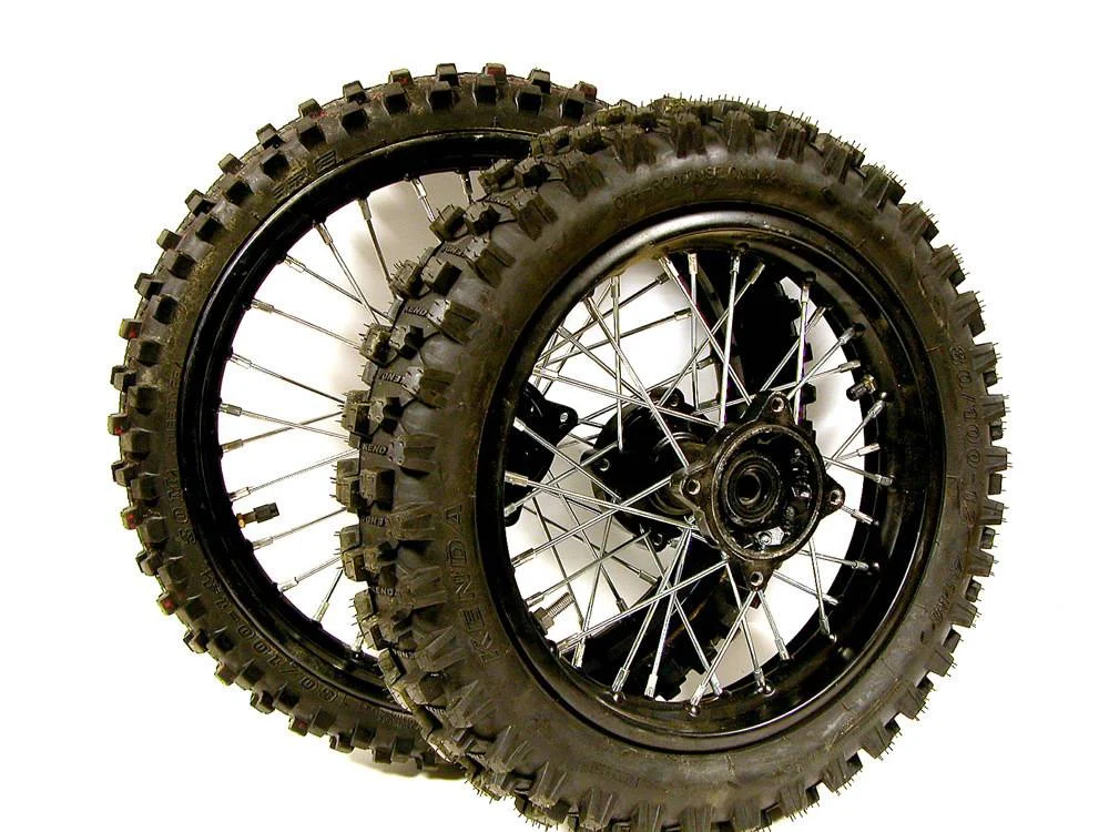 Coppia ruote cross 14″17″ mozzo sdg 15mm