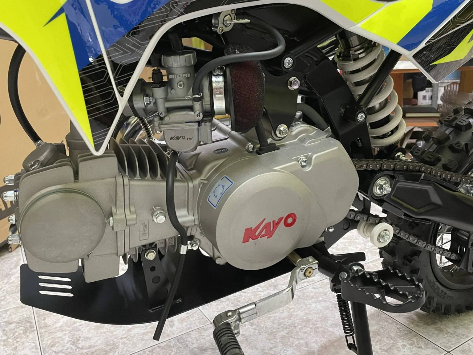 Pit bike Kayo TD-D 125cc 4T, 4 marce, ruota 14″ 12″ MY 2023, foto 7