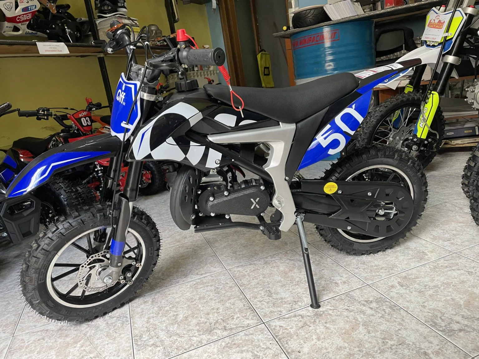 Mini cross OFFMX 50cc ruote 10″10″ Freeride, foto 5