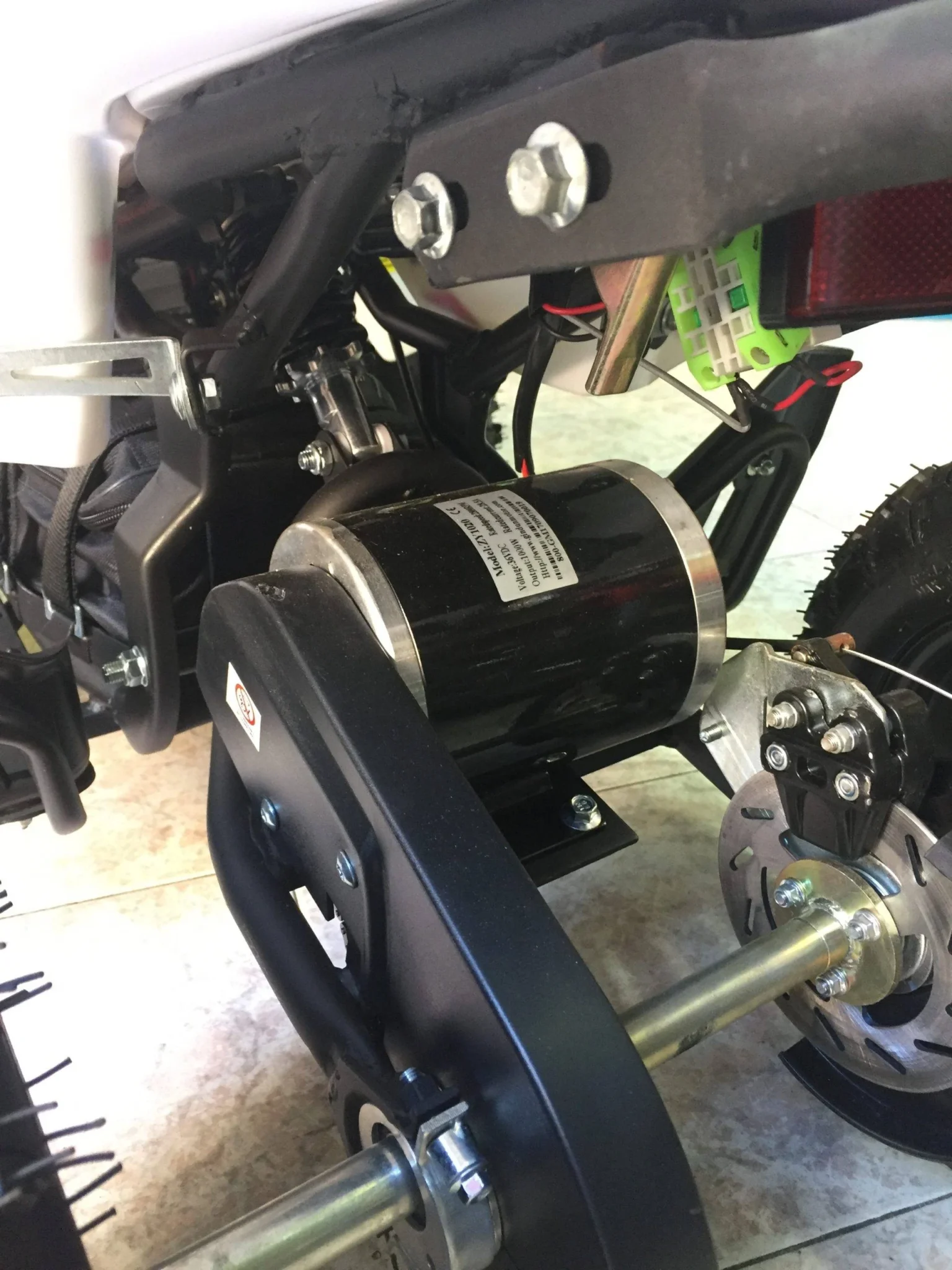Mini quad Racer elettrico 1000W 6″, foto 6