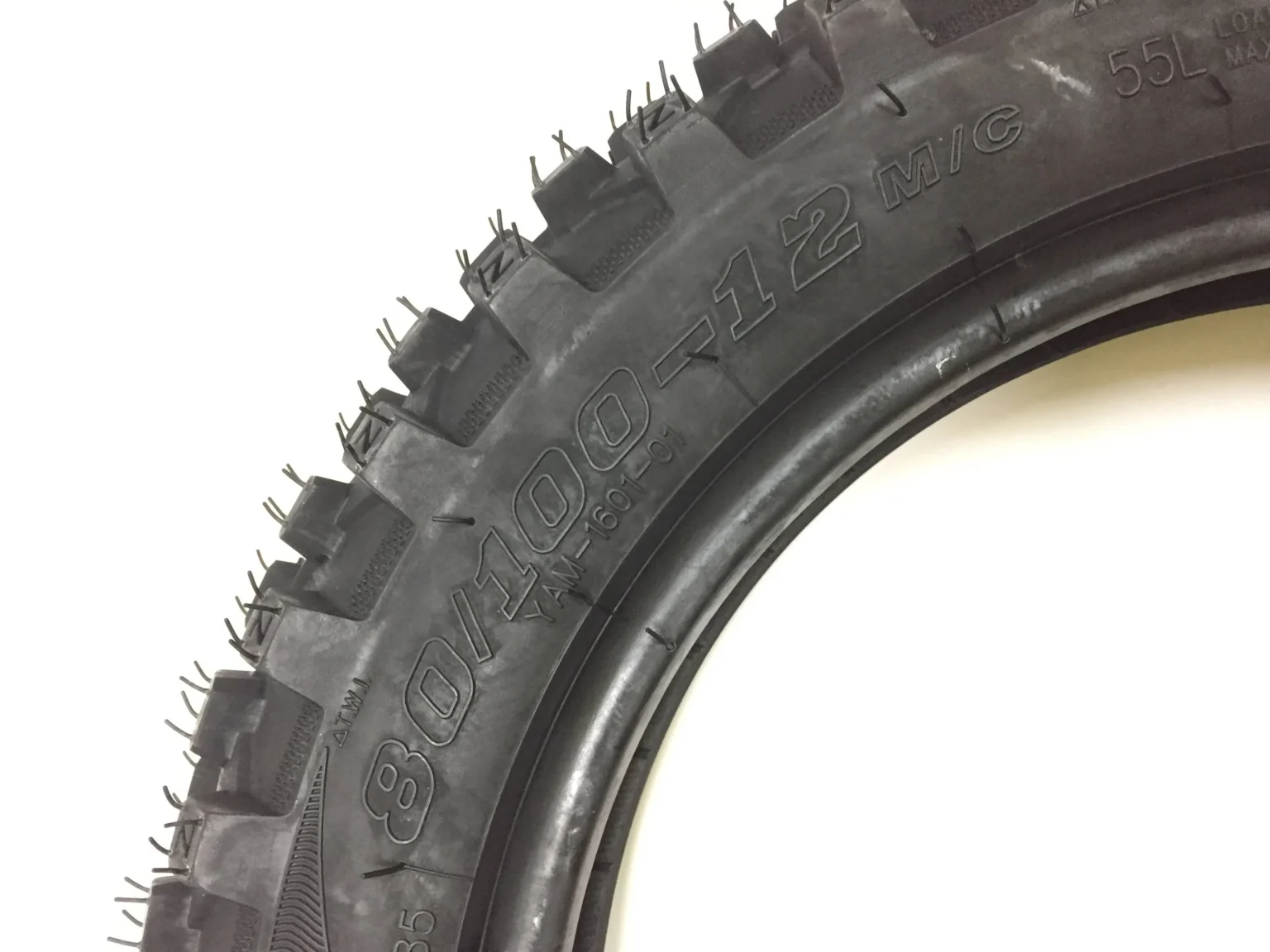 Gomma pneumatico cross 80/100-12 razorback feral, foto 4