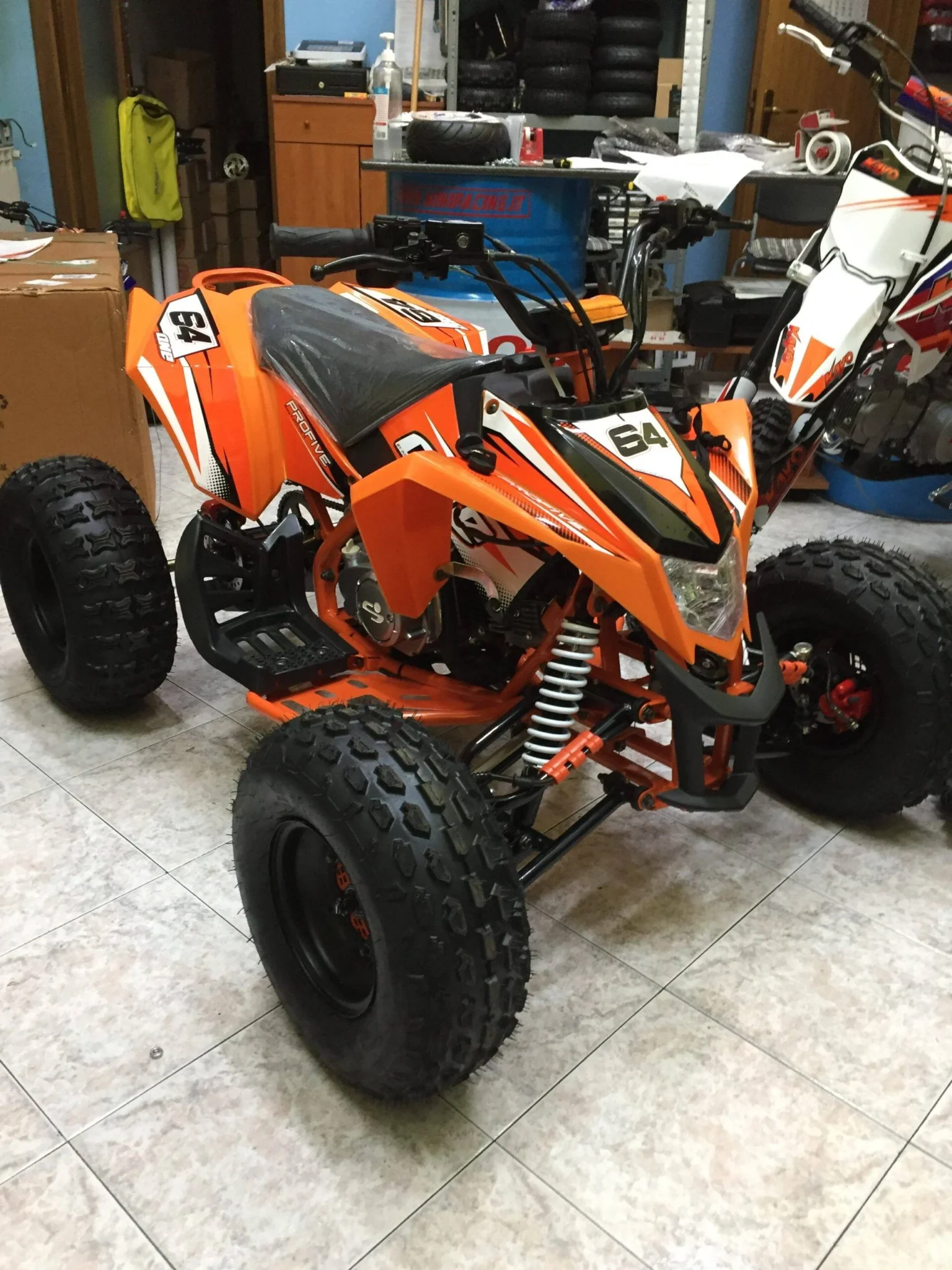 Quad 125cc Big One ruote da 8″ 3+1
