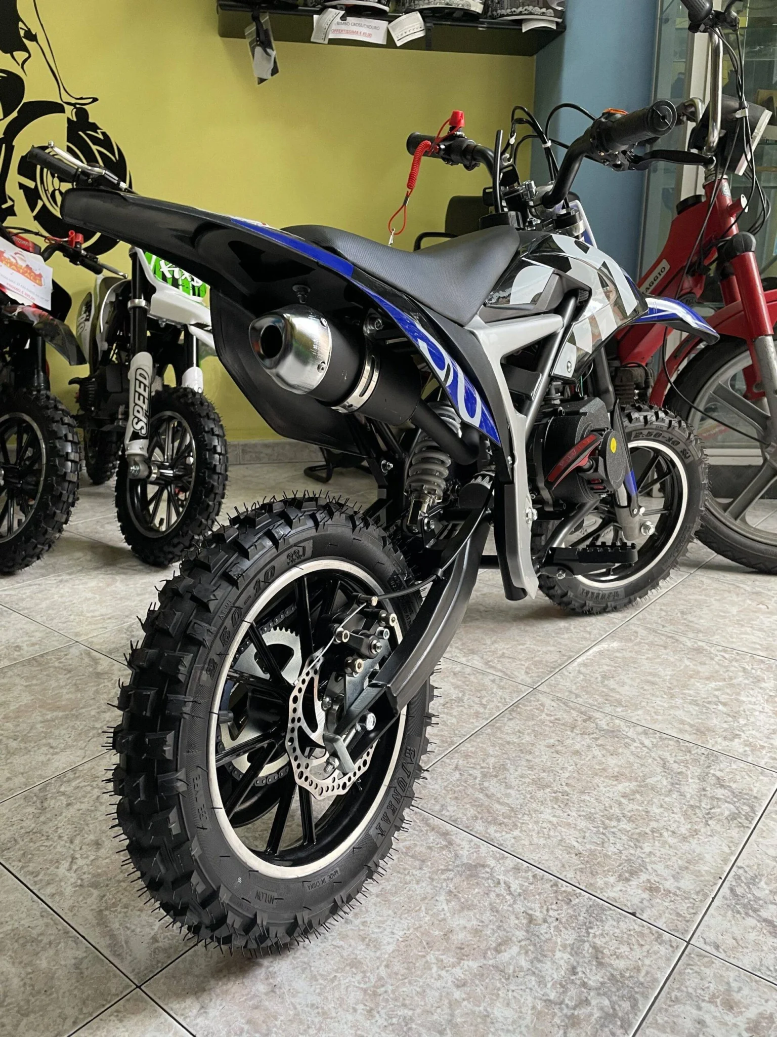 Mini cross OFFMX 50cc ruote 10″10″ Freeride, foto 3