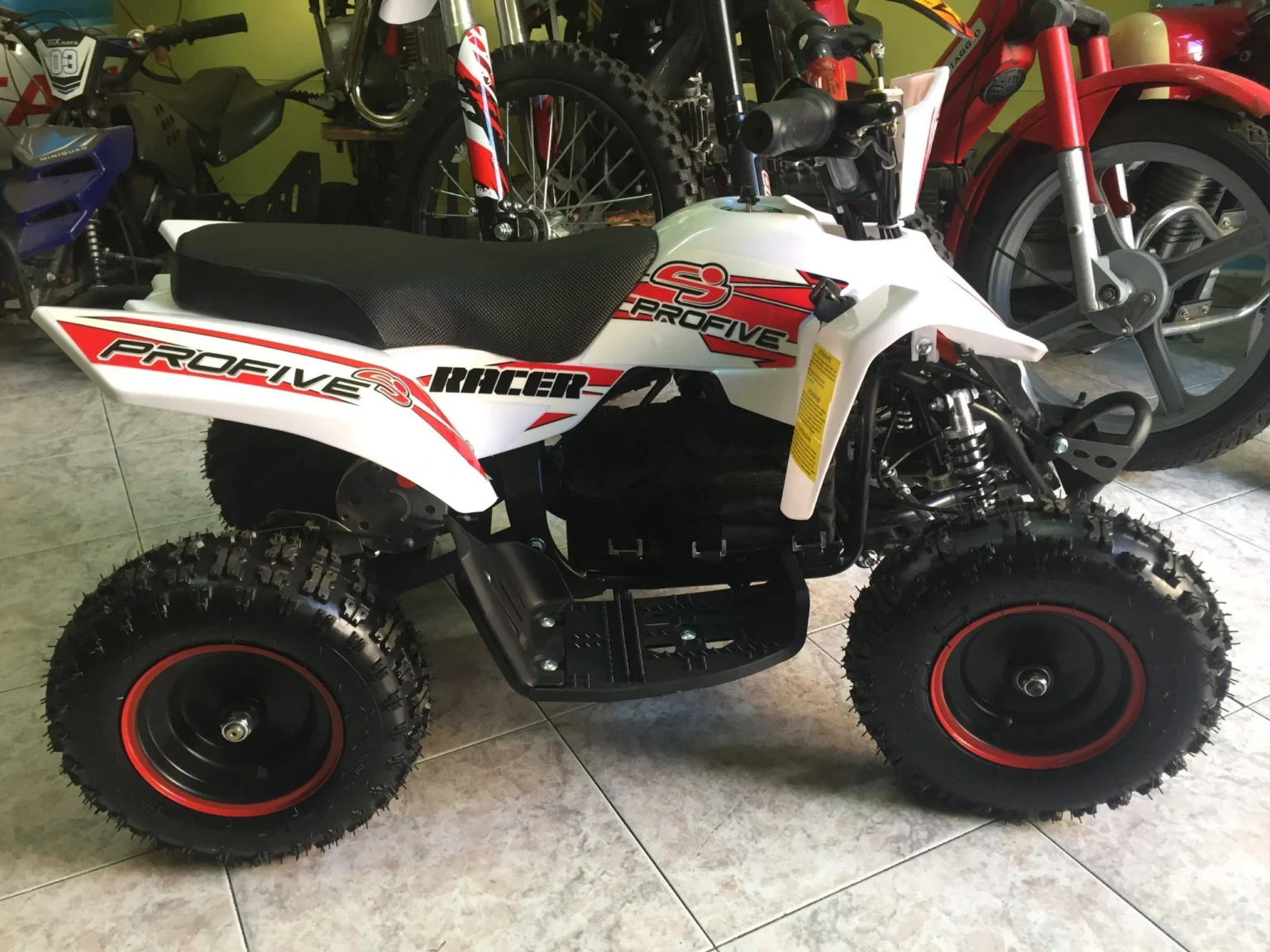 Mini quad Racer elettrico 1000W 6″, foto 2
