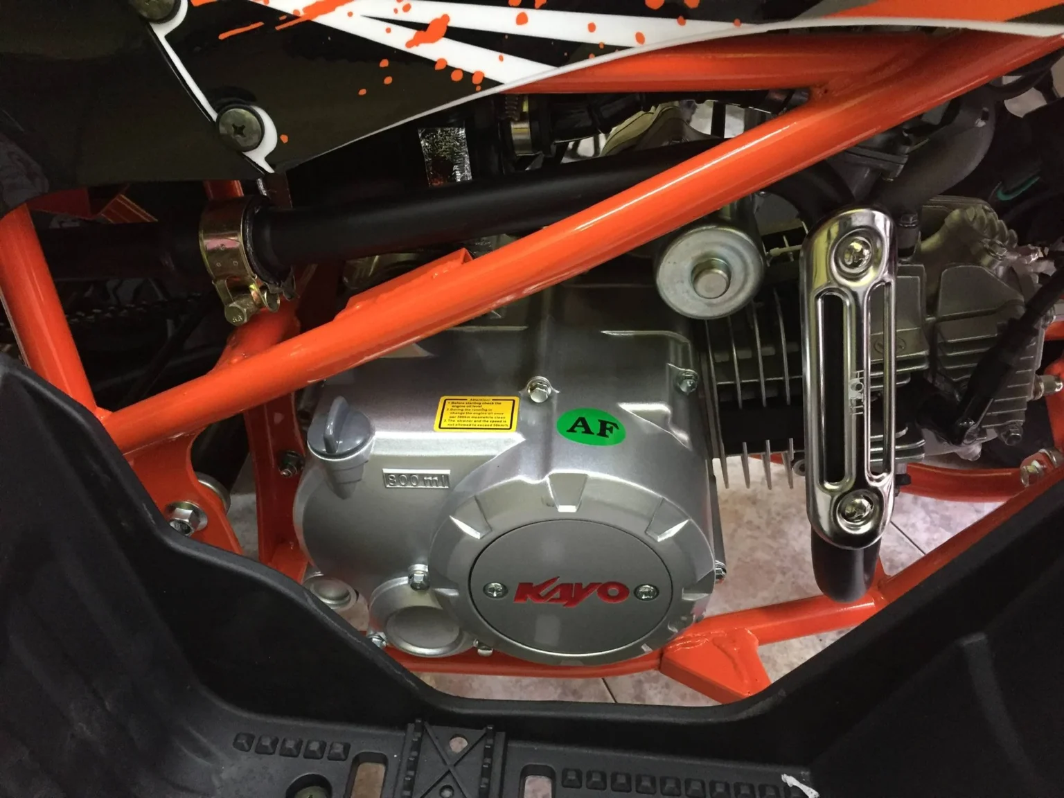 Quad Kayo Predator 125cc 3+1 ruota 8″, foto 7