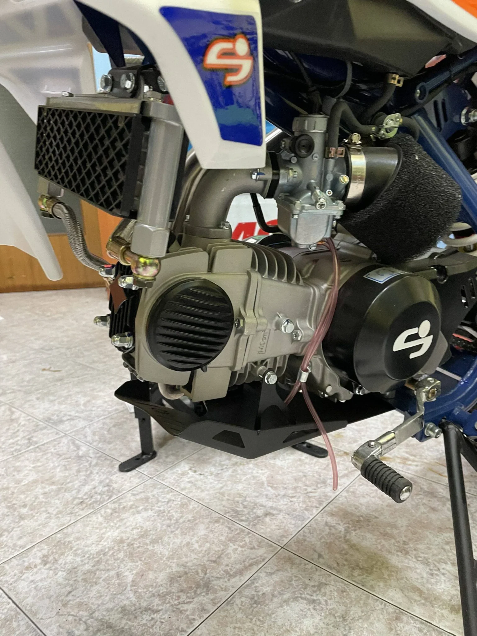 Pit bike 125cc Profive KF2 4T, 4 marce, ruota 14″ 12″, foto 3