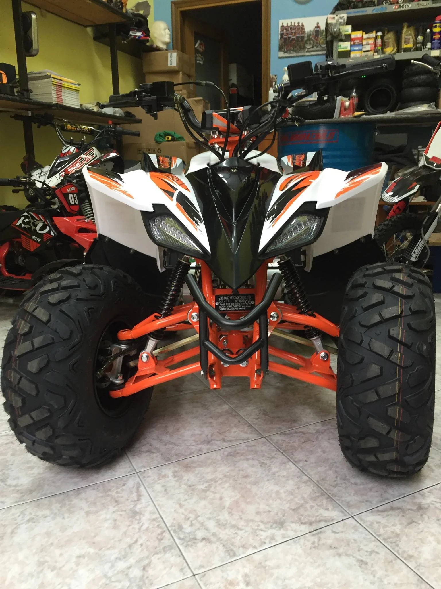 Quad Kayo Predator 125cc 3+1 ruota 8″, foto 5
