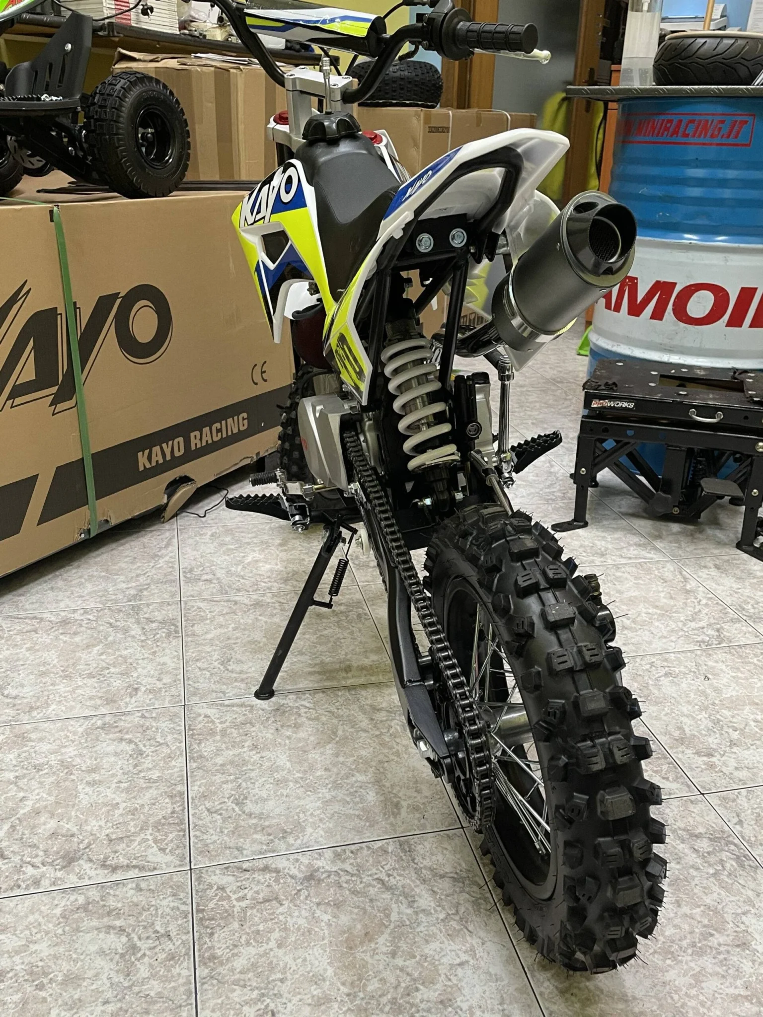 Pit bike Kayo TD-D 125cc 4T, 4 marce, ruota 14″ 12″ MY 2023, foto 6