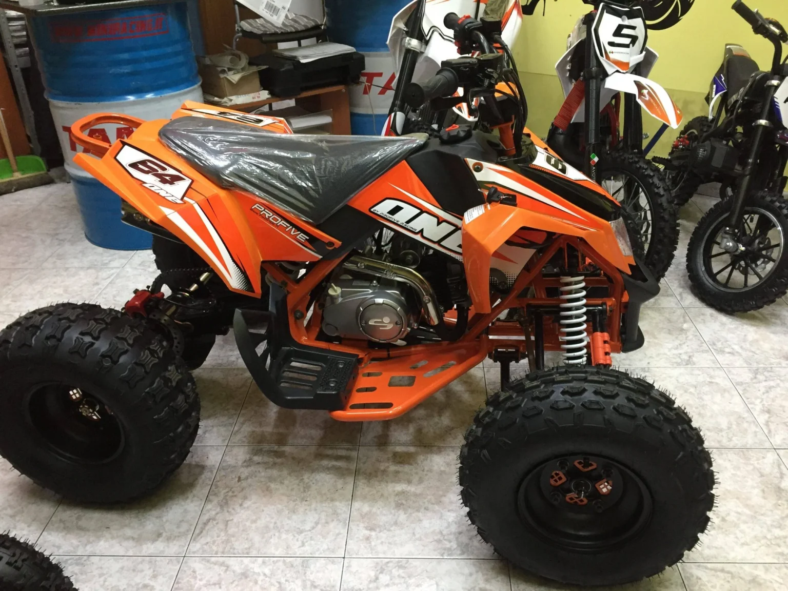 Quad 125cc Big One ruote da 8″ 3+1, foto 5