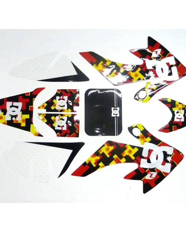 Adesivi grafiche DC shoes plastiche CRF 50