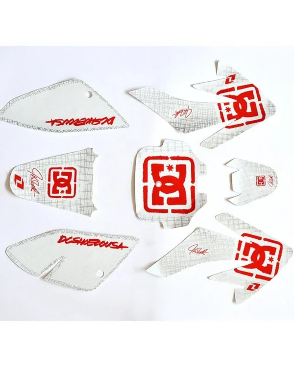 Adesivi grafiche DC shoes plastiche CRF 70