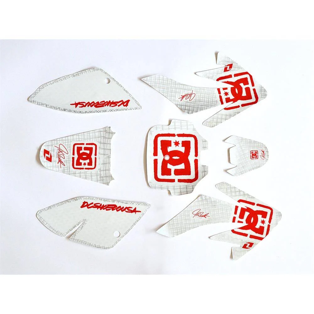 Adesivi grafiche DC shoes plastiche CRF 70