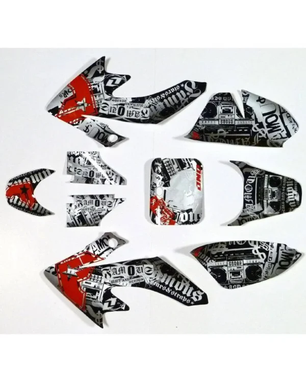 Adesivi grafiche famous star plastiche CRF 50