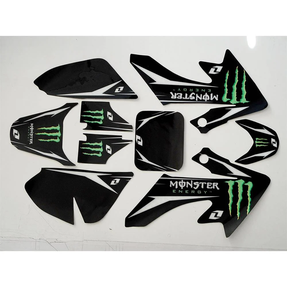 Adesivi grafiche Monster energy plastiche CRF 50