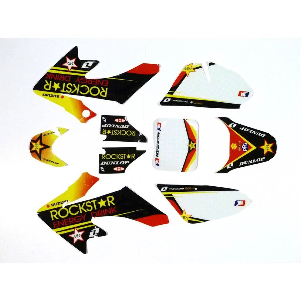 Adesivi grafiche rockstar plastiche CRF 50