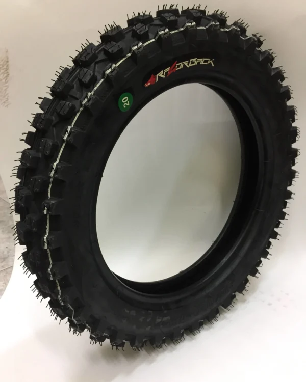 Gomma pneumatico cross 80/100-12 razorback feral
