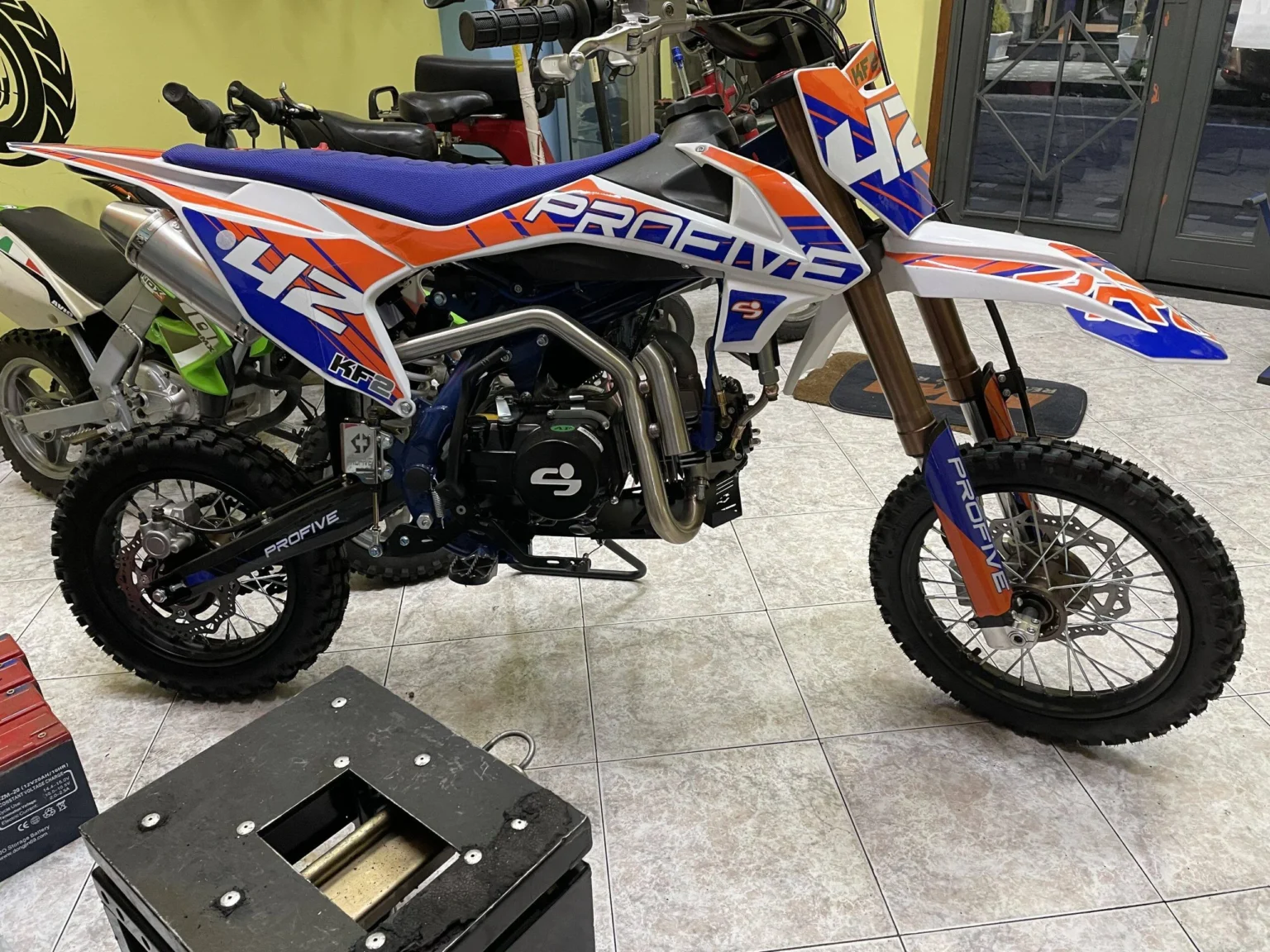 Pit bike 125cc Profive KF2 4T, 4 marce, ruota 14″ 12″, foto 7