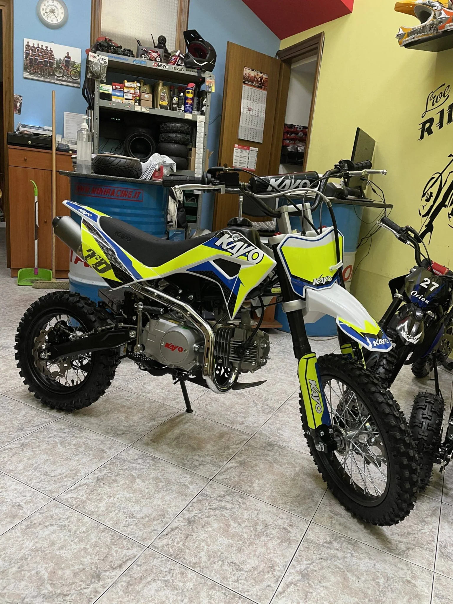 Pit bike Kayo TD-D 125cc 4T, 4 marce, ruota 14″ 12″ MY 2023, foto 2