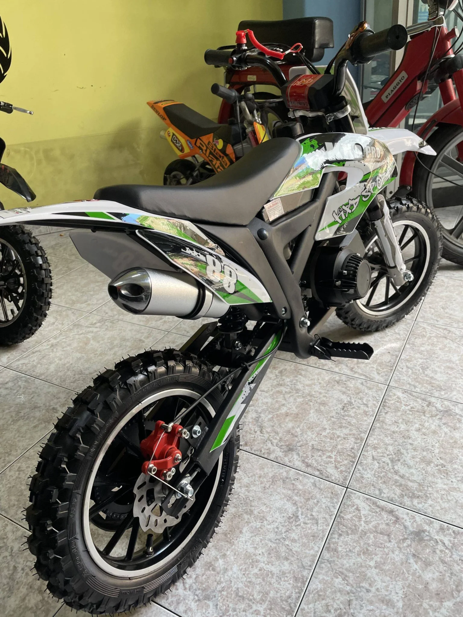 Mini cross 50cc ruote 10″10″, foto 3