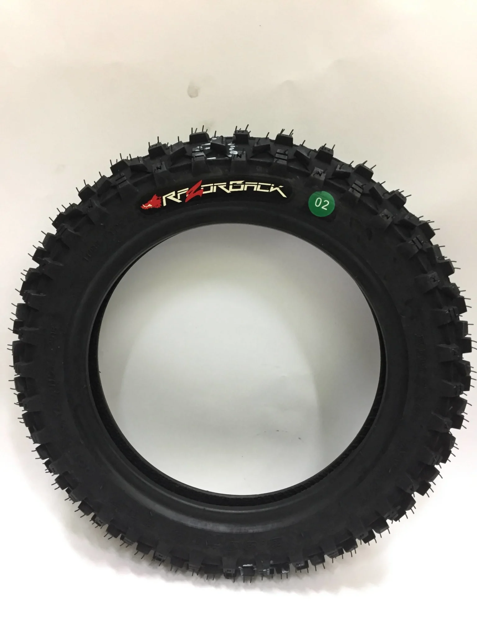 Gomma pneumatico cross 2.75-12 razorback unilli, foto 3