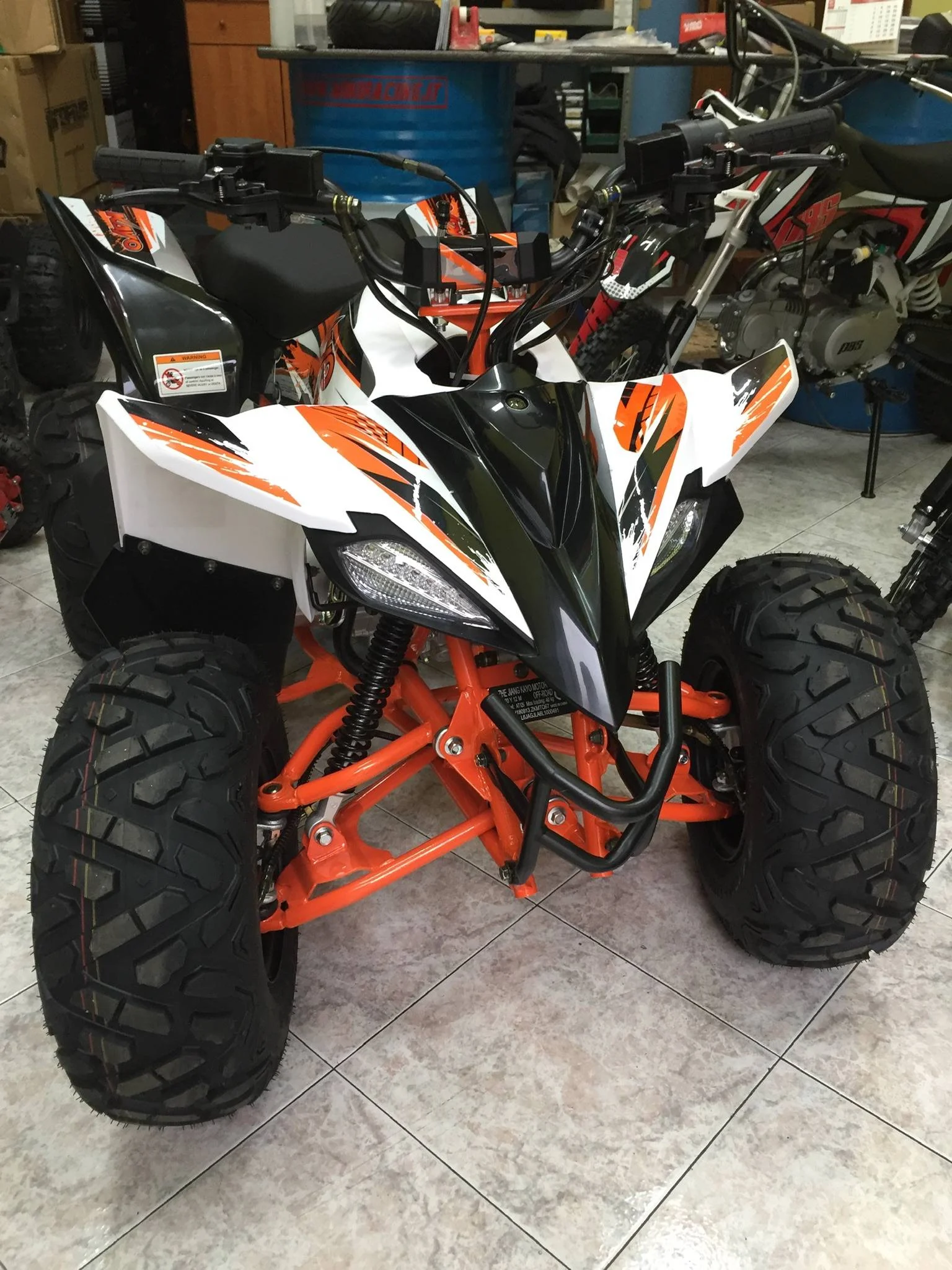 Quad Kayo Predator 125cc 3+1 ruota 8″