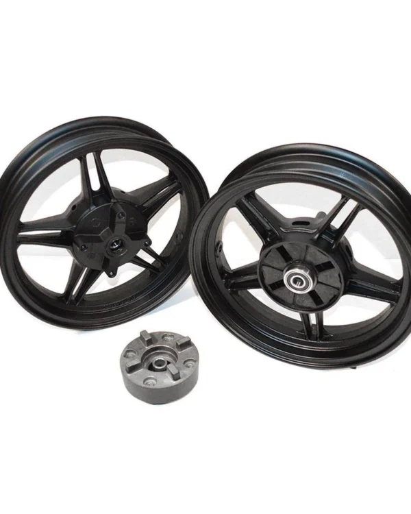 Coppia cerchi in lega x motard 12″ pit bike sdg 15mm